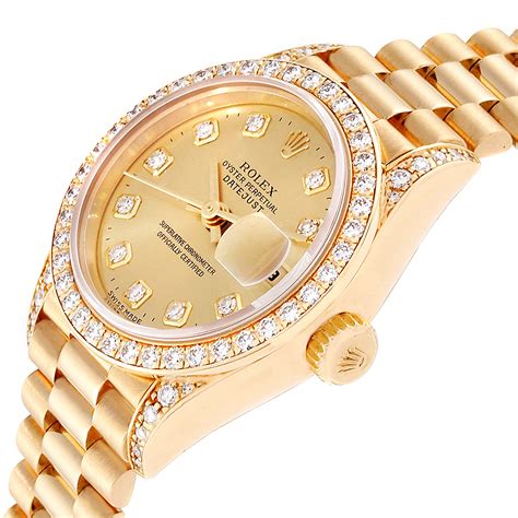 womens gold rolex